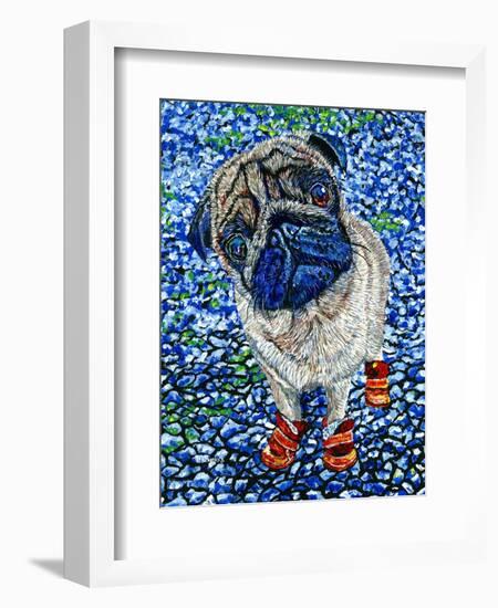 Boots-Melissa Symons-Framed Art Print