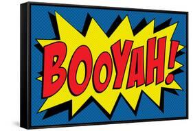 Booyah! Comic Pop-null-Framed Stretched Canvas