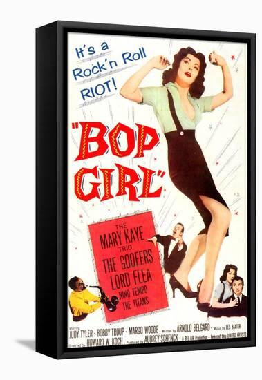 Bop Girl, Judy Tyler, Judy Tyler, Bobby Troup, 1957-null-Framed Stretched Canvas