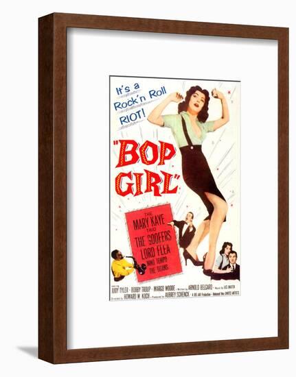 Bop Girl, Judy Tyler, Judy Tyler, Bobby Troup, 1957-null-Framed Photo