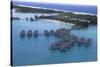 Bora Bora Aerial-GDVCOM-Stretched Canvas