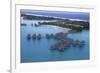 Bora Bora Aerial-GDVCOM-Framed Photographic Print