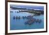 Bora Bora Aerial-GDVCOM-Framed Photographic Print