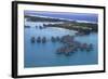 Bora Bora Aerial-GDVCOM-Framed Photographic Print