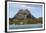 Bora Bora. Extinct Volcano and Peaks of Mount Otemanu and Mount Pahia-Alida Latham-Framed Photographic Print