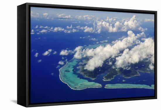 Bora Bora, French Polynesia, South Seas-Norbert Eisele-Hein-Framed Stretched Canvas