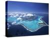 Bora Bora, French Polynesia-Walter Bibikow-Stretched Canvas