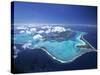 Bora Bora, French Polynesia-Walter Bibikow-Stretched Canvas