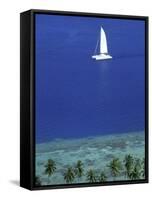 Bora Bora, French Polynesia-null-Framed Stretched Canvas