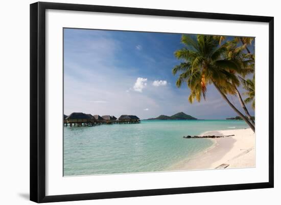 Bora Bora in the French Polynesian Islands-Woolfy-Framed Photographic Print