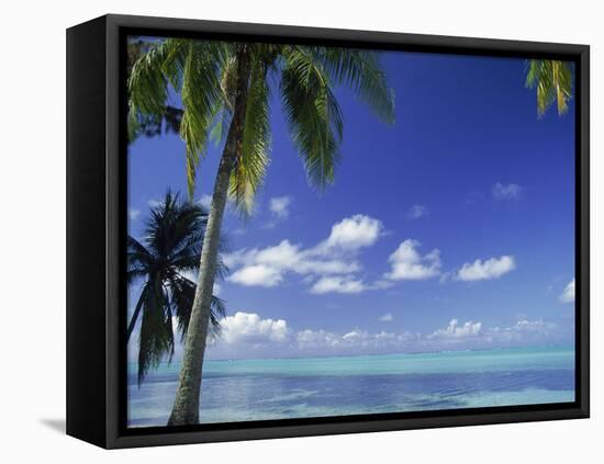 Bora Bora Island, French Polynesia So Pacific-Mitch Diamond-Framed Stretched Canvas