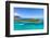 Bora Bora Island from Air-noblige-Framed Photographic Print