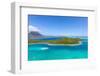 Bora Bora Island from Air-noblige-Framed Photographic Print