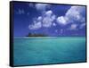 Bora Bora Lagoon, Pacific Islands-Mitch Diamond-Framed Stretched Canvas