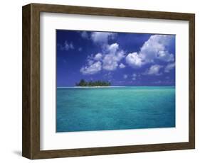 Bora Bora Lagoon, Pacific Islands-Mitch Diamond-Framed Photographic Print