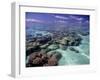 Bora Bora Lagoon1-Ron Whitby Photography-Framed Photographic Print