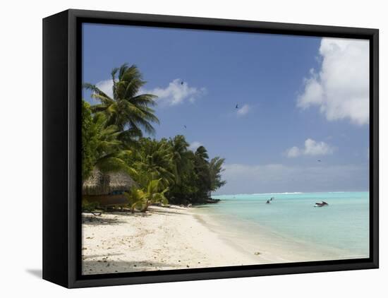 Bora-Bora, Leeward Group, Society Islands, French Polynesia Islands-Sergio Pitamitz-Framed Stretched Canvas