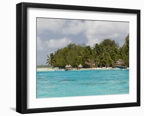 Bora-Bora, Leeward Group, Society Islands, French Polynesia Islands-Sergio Pitamitz-Framed Photographic Print