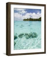 Bora-Bora, Leeward Group, Society Islands, French Polynesia Islands-Sergio Pitamitz-Framed Photographic Print