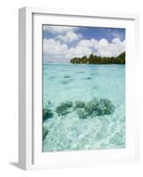 Bora-Bora, Leeward Group, Society Islands, French Polynesia Islands-Sergio Pitamitz-Framed Photographic Print