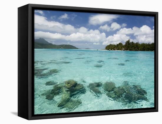 Bora-Bora, Leeward Group, Society Islands, French Polynesia Islands-Sergio Pitamitz-Framed Stretched Canvas