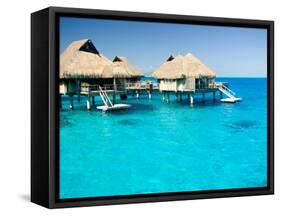 Bora Bora Nui Resort and Spa, Bora Bora, Society Islands, French Polynesia-Michele Westmorland-Framed Stretched Canvas