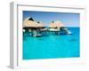 Bora Bora Nui Resort and Spa, Bora Bora, Society Islands, French Polynesia-Michele Westmorland-Framed Premium Photographic Print