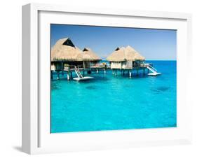 Bora Bora Nui Resort and Spa, Bora Bora, Society Islands, French Polynesia-Michele Westmorland-Framed Premium Photographic Print