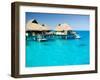 Bora Bora Nui Resort and Spa, Bora Bora, Society Islands, French Polynesia-Michele Westmorland-Framed Photographic Print