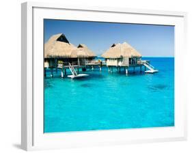 Bora Bora Nui Resort and Spa, Bora Bora, Society Islands, French Polynesia-Michele Westmorland-Framed Photographic Print