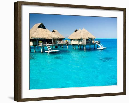 Bora Bora Nui Resort and Spa, Bora Bora, Society Islands, French Polynesia-Michele Westmorland-Framed Photographic Print