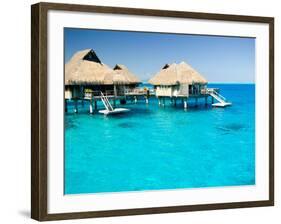 Bora Bora Nui Resort and Spa, Bora Bora, Society Islands, French Polynesia-Michele Westmorland-Framed Photographic Print