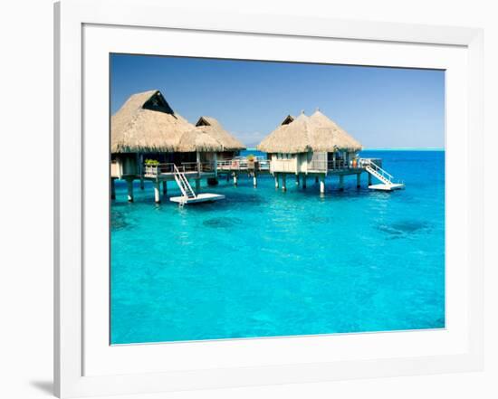 Bora Bora Nui Resort and Spa, Bora Bora, Society Islands, French Polynesia-Michele Westmorland-Framed Photographic Print