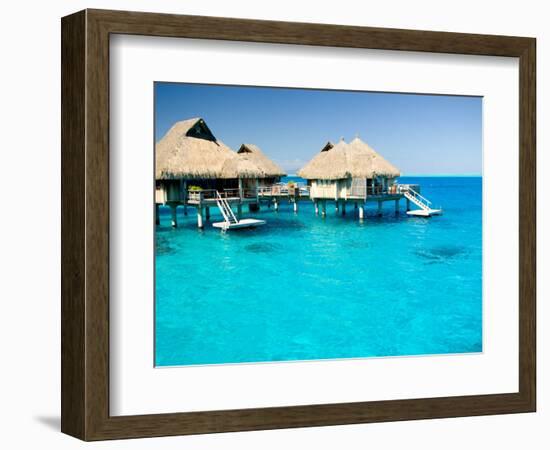 Bora Bora Nui Resort and Spa, Bora Bora, Society Islands, French Polynesia-Michele Westmorland-Framed Photographic Print