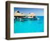 Bora Bora Nui Resort and Spa, Bora Bora, Society Islands, French Polynesia-Michele Westmorland-Framed Photographic Print