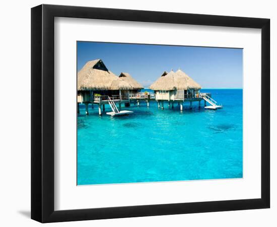 Bora Bora Nui Resort and Spa, Bora Bora, Society Islands, French Polynesia-Michele Westmorland-Framed Photographic Print