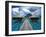 Bora Bora Nui Resort bungalows, Moto Toopua, French Polynesia-Walter Bibikow-Framed Photographic Print