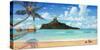 Bora Bora Sun-Rick Novak-Stretched Canvas