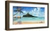 Bora Bora Sun-Rick Novak-Framed Art Print