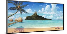 Bora Bora Sun-Rick Novak-Mounted Art Print