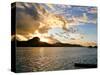 Bora Bora Sunset, 2015-null-Stretched Canvas