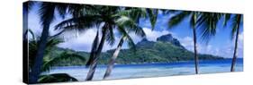 Bora Bora, Tahiti, Polynesia-null-Stretched Canvas