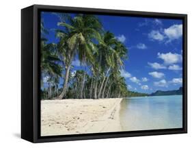 Bora Bora, Tahiti, Society Islands, French Polynesia, Pacific Islands, Pacific-Mawson Mark-Framed Stretched Canvas