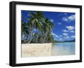 Bora Bora, Tahiti, Society Islands, French Polynesia, Pacific Islands, Pacific-Mawson Mark-Framed Premium Photographic Print