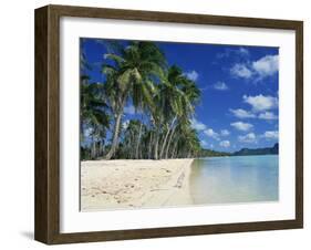 Bora Bora, Tahiti, Society Islands, French Polynesia, Pacific Islands, Pacific-Mawson Mark-Framed Photographic Print