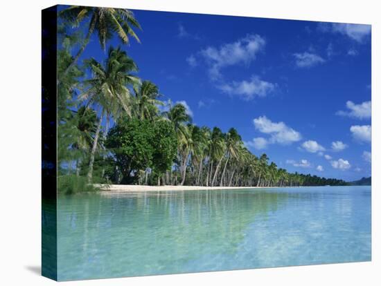 Bora Bora, Tahiti, Society Islands, French Polynesia, Pacific Islands, Pacific-Mawson Mark-Stretched Canvas