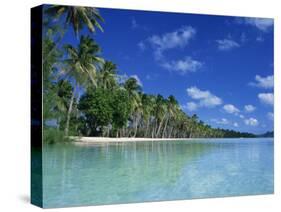 Bora Bora, Tahiti, Society Islands, French Polynesia, Pacific Islands, Pacific-Mawson Mark-Stretched Canvas