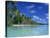 Bora Bora, Tahiti, Society Islands, French Polynesia, Pacific Islands, Pacific-Mawson Mark-Stretched Canvas