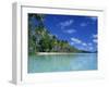 Bora Bora, Tahiti, Society Islands, French Polynesia, Pacific Islands, Pacific-Mawson Mark-Framed Premium Photographic Print