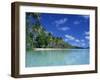 Bora Bora, Tahiti, Society Islands, French Polynesia, Pacific Islands, Pacific-Mawson Mark-Framed Photographic Print